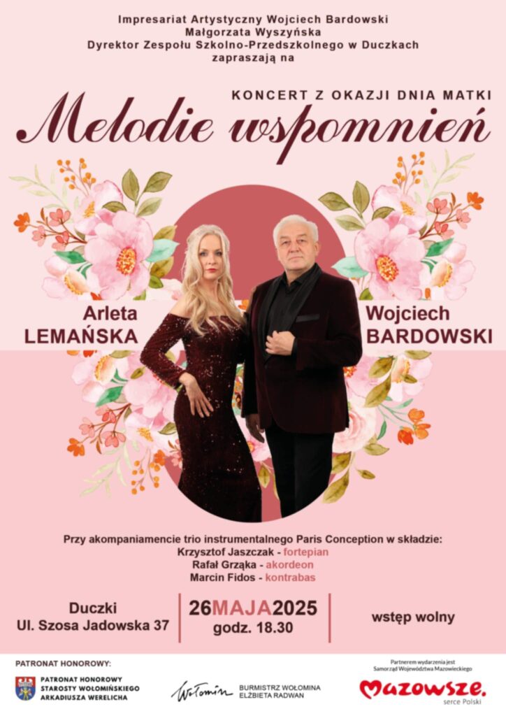 Zdjęcie: koncert z okazji Dnia Matki „Melodie wspomnień”