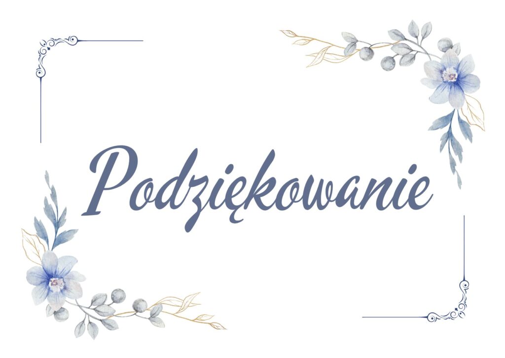 Zdjęcie: Podziękowanie