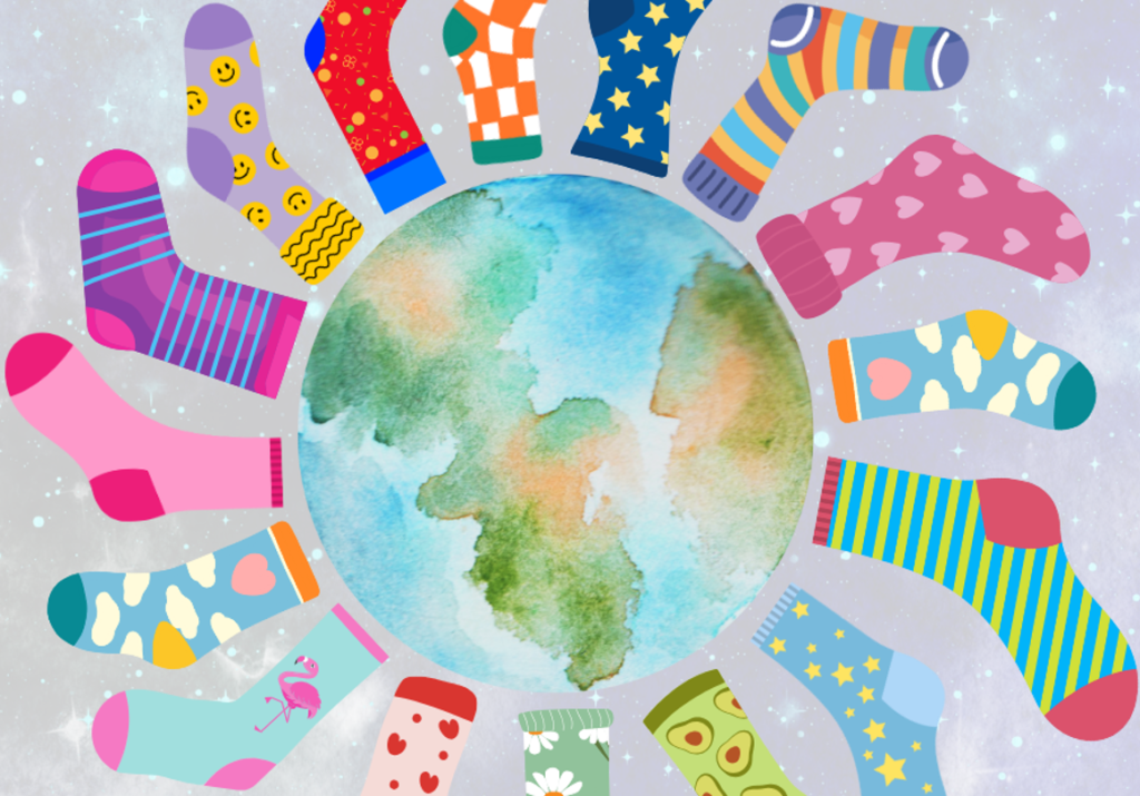 Zdjęcie: DZIEŃ KOLOROWEJ SKARPETKI