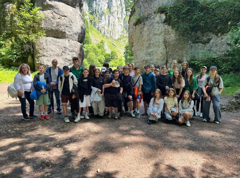 Zdjęcie: Uczniowie klasy 5b i 6c na wycieczce w Wieliczce