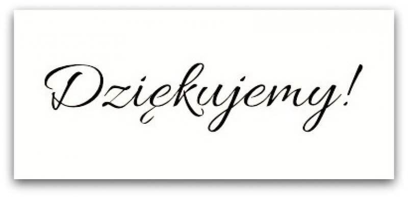 Zdjęcie: Podziękowanie