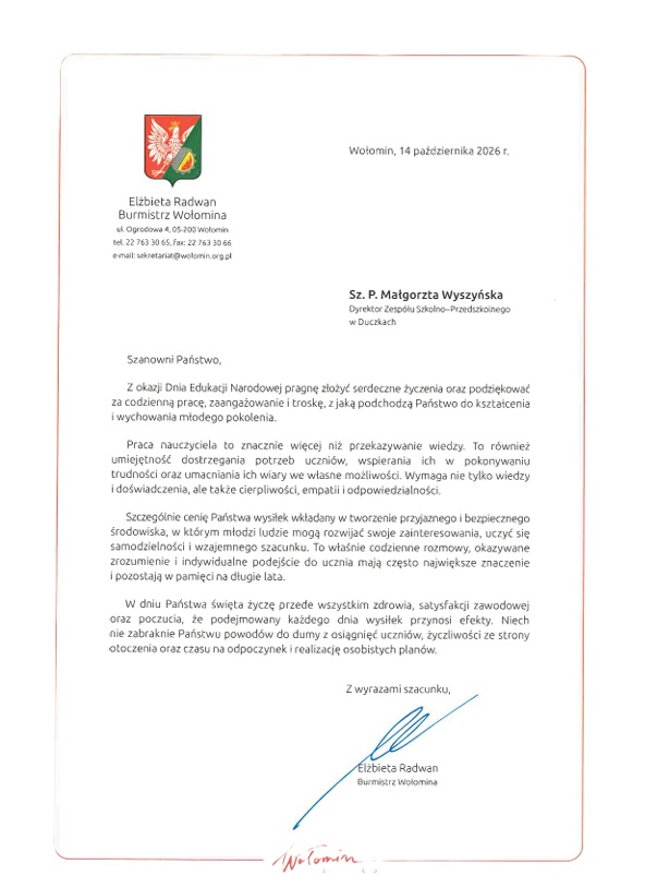 Zdjęcie: Dzień Edukacji Narodowej
